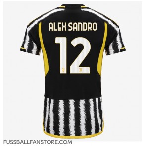 Juventus Alex Sandro #12 Replik Heimtrikot 2023-24 Kurzarm
